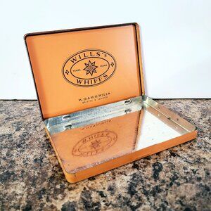Vintage Wills's Whiffs Cigarette Tin, Made In England, W.D. & H.O. Wills, UK